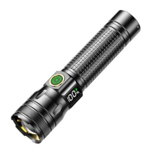 Ліхтар 1136-WHITE LASER LED PM10-TG, Li-Ion аккум., індикація заряду, ЗУ Type-C, zoom