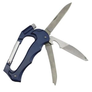 Тактичний ніж Traveler A-15 кемпінг, альпіністський карабін, гачок, LED ліхтарик