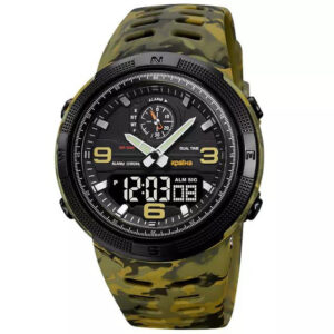 Годинники наручні 1655CMGNBK SKMEI, ARMY GREEN CAMO-BLACK, UKRAINE