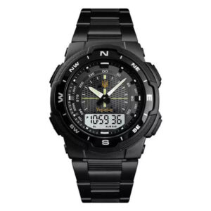 Годинники наручні 1370BKWT SKMEI, BLACK/WHITE, UKRAINE