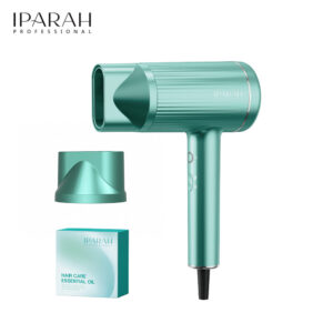 Професійний фен IPARAH P-300G GREEN, 2 рівня обдува, 3 рівня температури, 1500W-1600W, ефірна олія